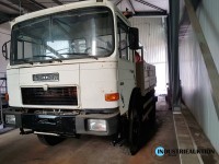 LKW MAN 14.170 FAK, Allrad, ATLAS Kran, GG 7,49to