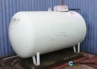 2.700 Liter Gastank für Flüssiggas befüllt