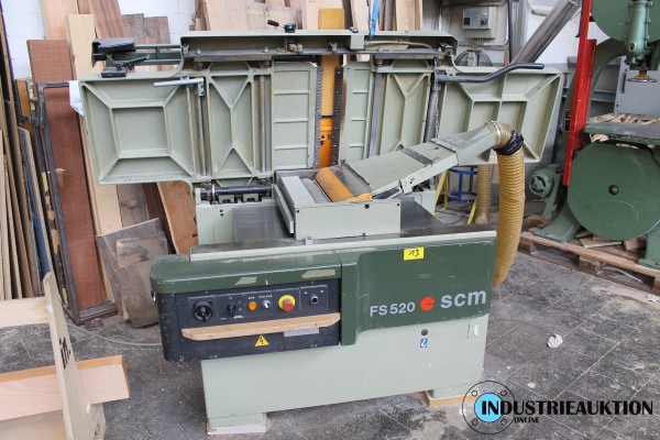 kombinierte Abricht- u. Dickenhobelmaschine SCM FS520